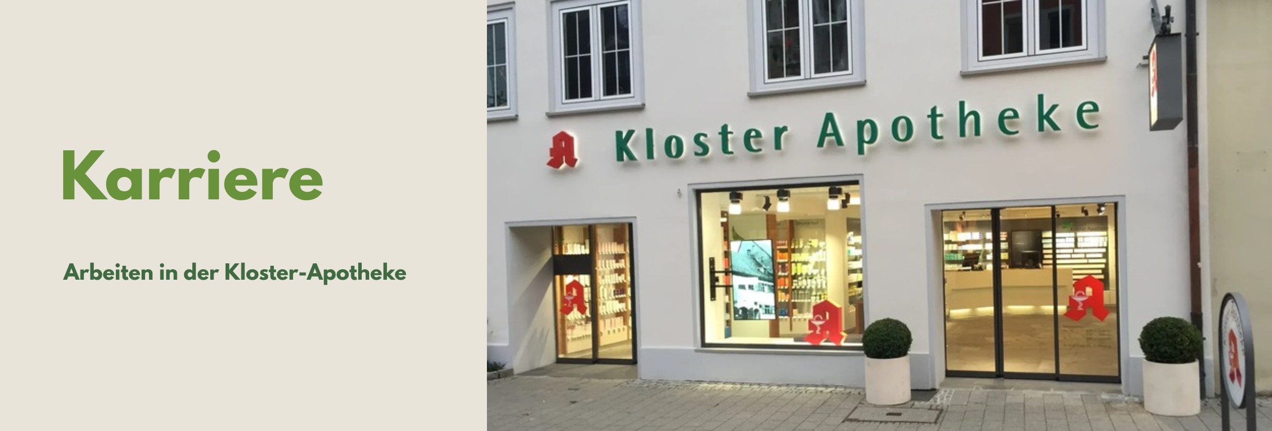 Kloster-Apotheke Isny von außen
